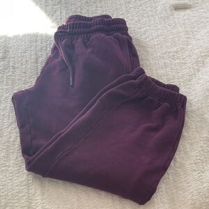 Quince plum Joggers